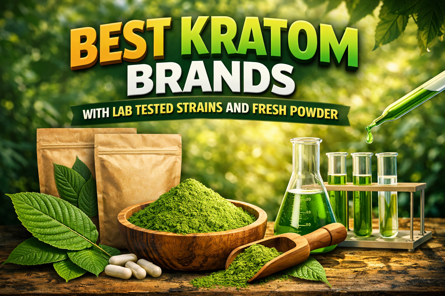 Best Kratom Brands With Lab Tested Strains And Fresh Powder