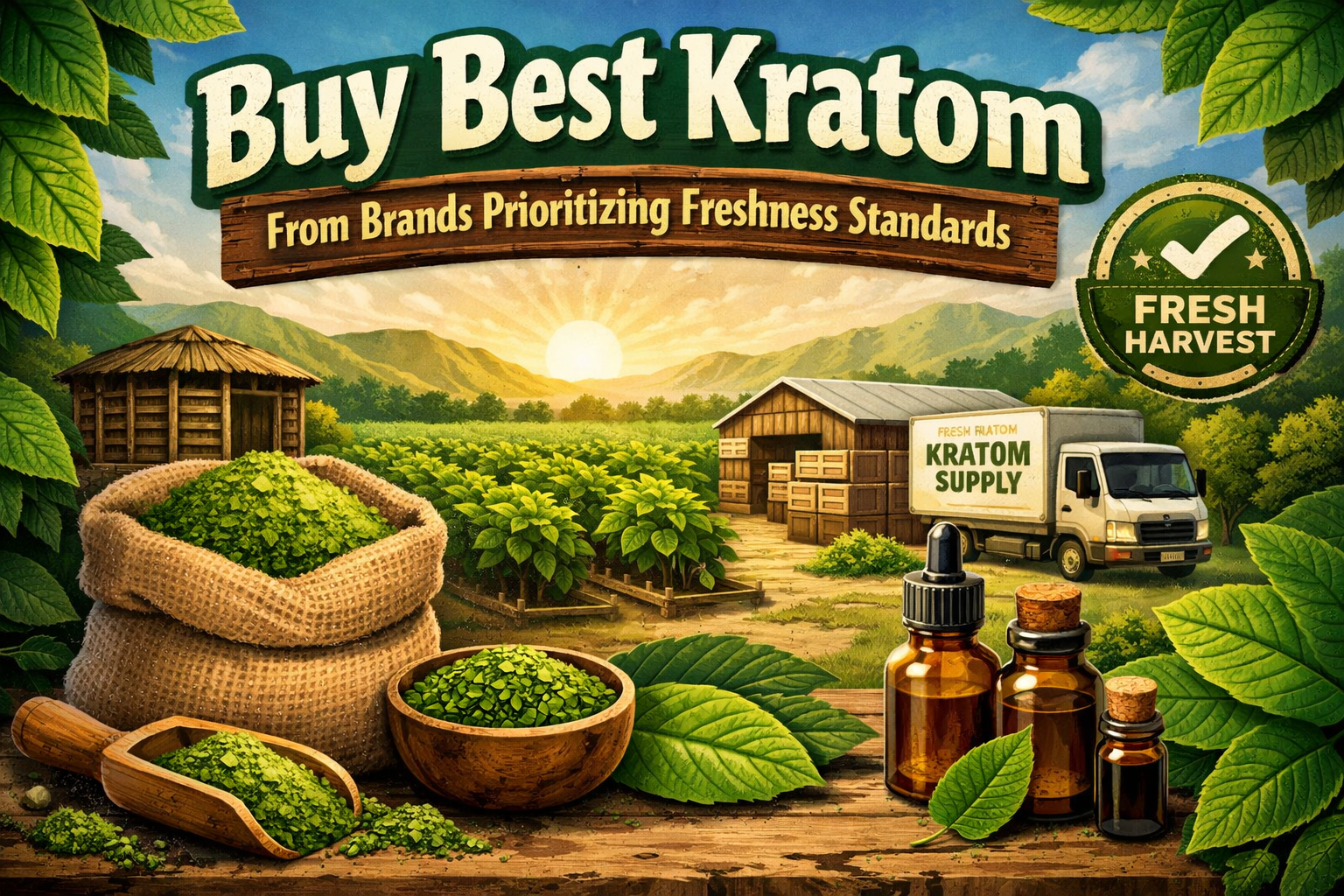 Buy Best Kratom From Brands Prioritizing Freshness Standards