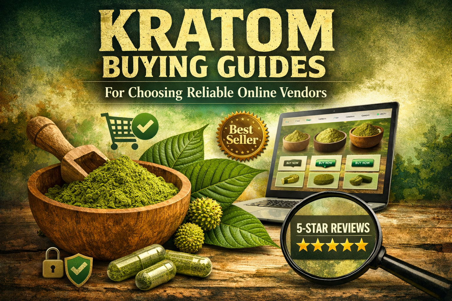 Kratom Buying Guides For Choosing Reliable Online Vendors