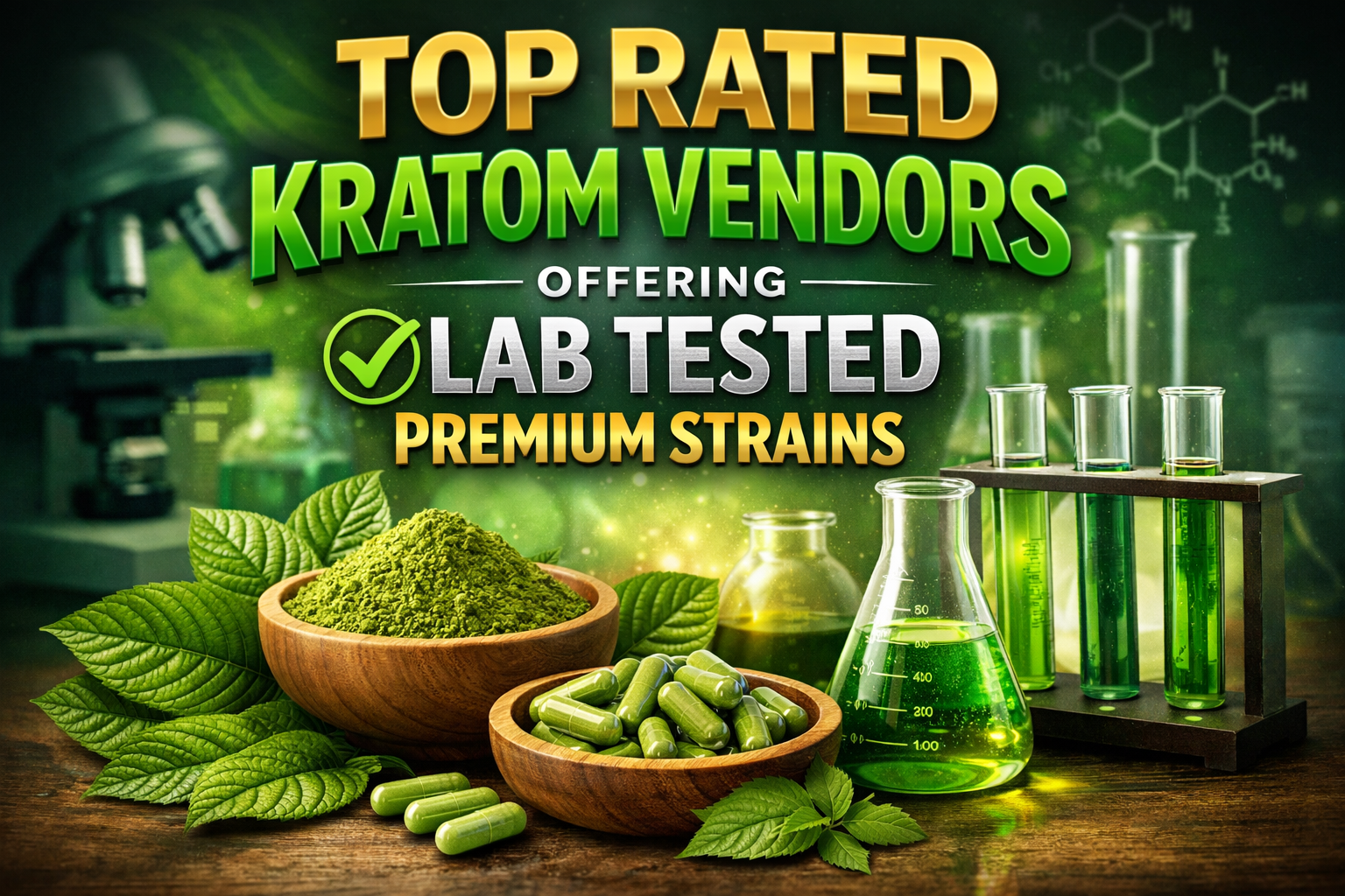 Top Rated Kratom Brands Offering Lab Tested Premium Strains