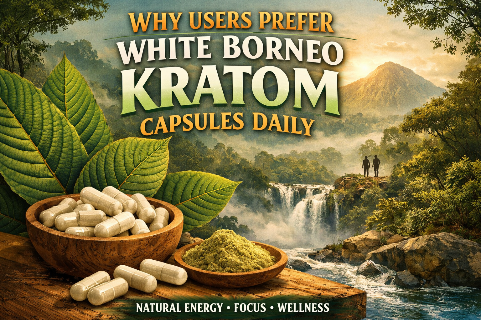 Why Users Prefer White Borneo Kratom Capsules Daily